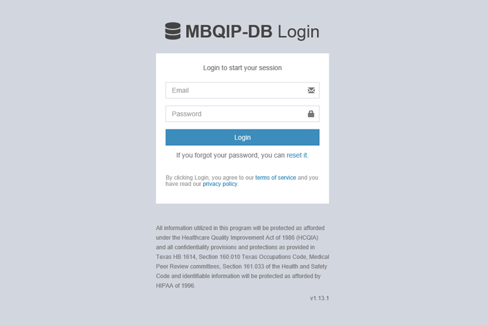 MBQIP Database